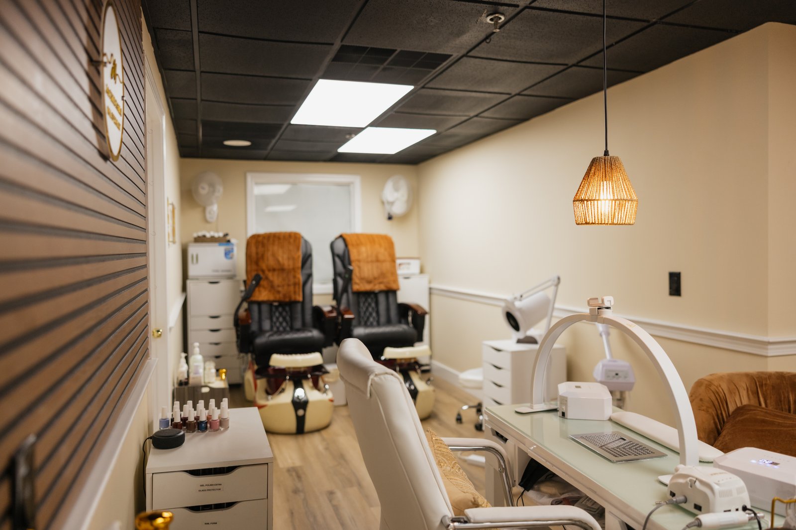 Nail and Pedicure Area
